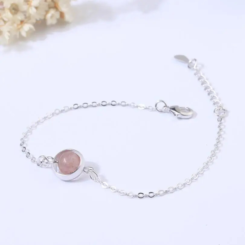 top grade strawberry crystal bracelet town shop treasure crystal anti - fatigue -selling bracelet 241220