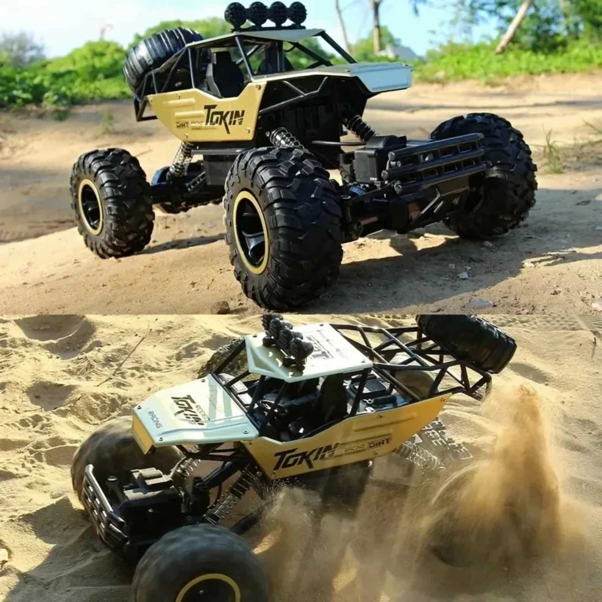 1 12 37cm/1 16 28cm 4WD RC Car Trucks High Speed 2.4G Radio Control Off-Road4x4 Vehicle Children Electric Car Kids Toys for BoysXJ241221