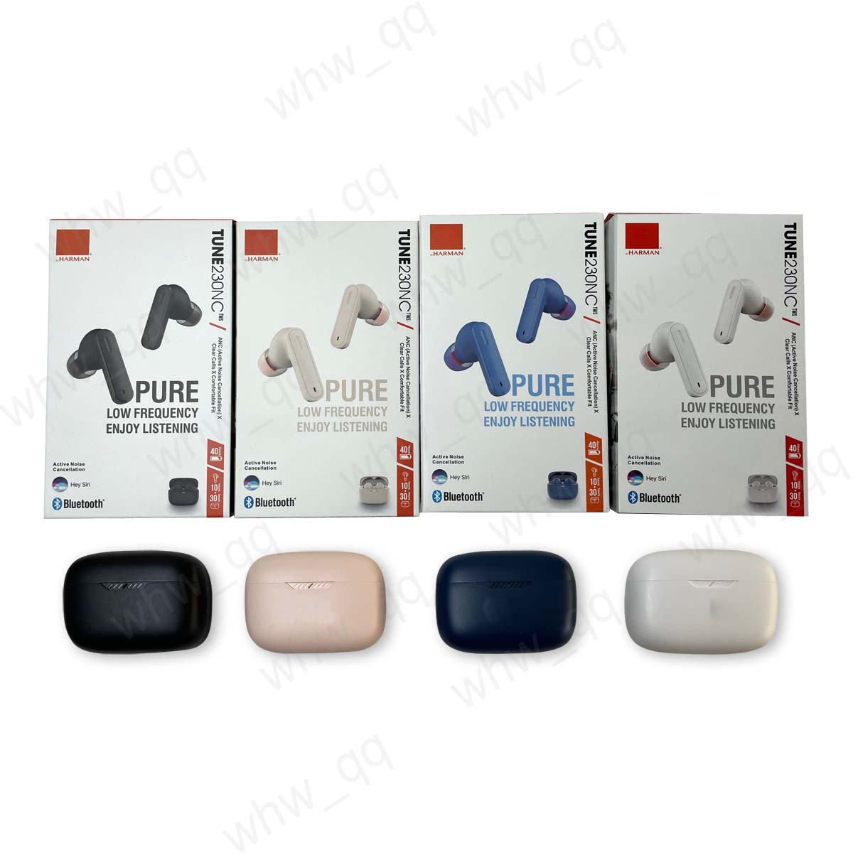 230NC TWS noise-cancelling Headphone Bluetooth Smart Sports Headphone Waterproof stereo talking headphone Wireless charging