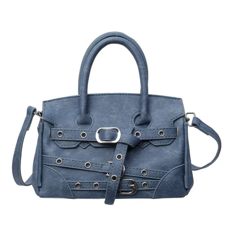 Niche Western Style Design for Women 2024 New Casual Versatile Shoulder with High Quality and Trendy Handheld Kelly Bag