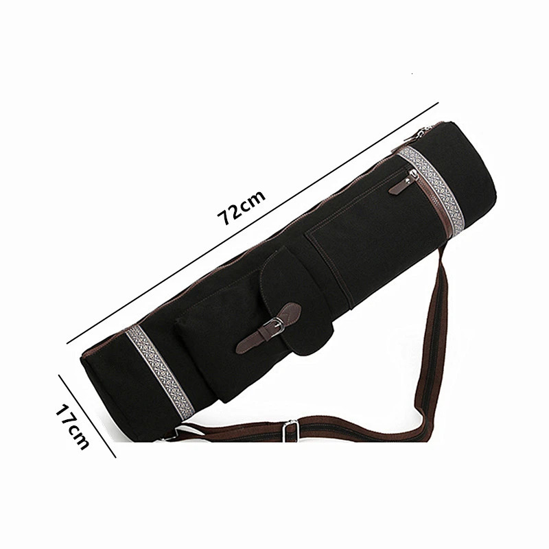 1Pc portable outdoor yoga mat bag gym fitness exercise dance Pilates mat storage bag 241220