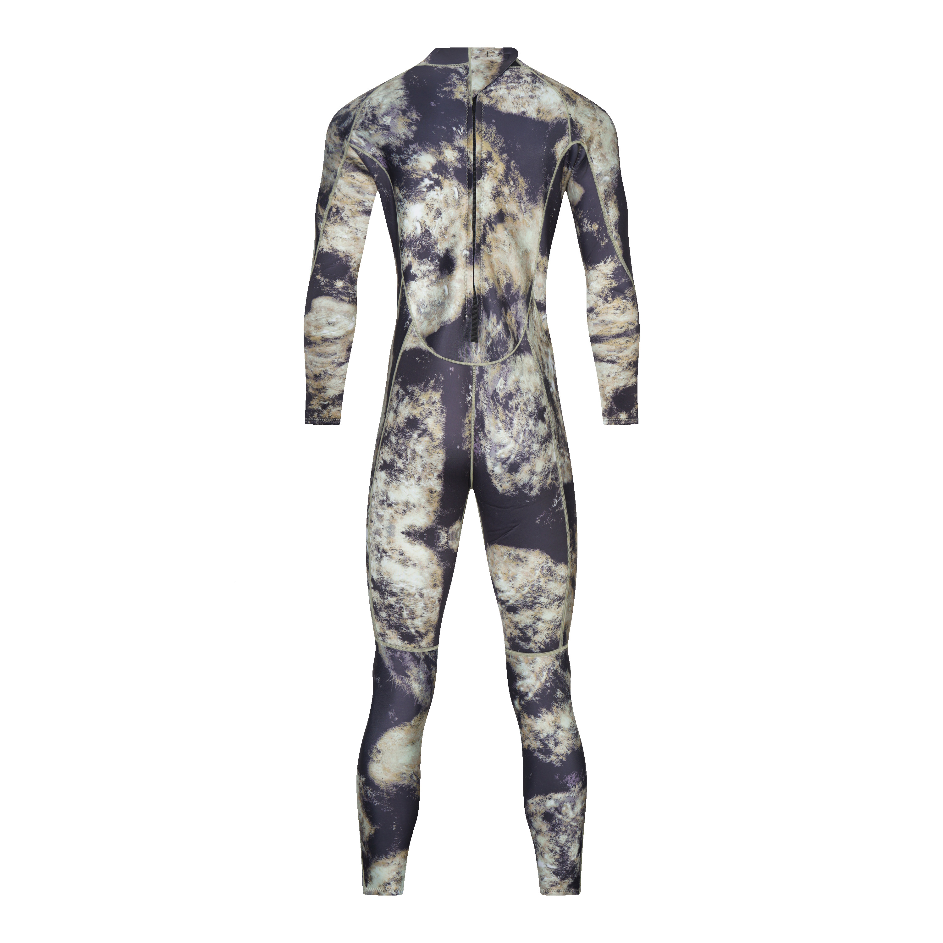Chloroprene Rubber 3mm Scuba Camouflage Diving Suit Integrated Long Sleeved Men's Warm Swimming Kayak Designer Swimsuit