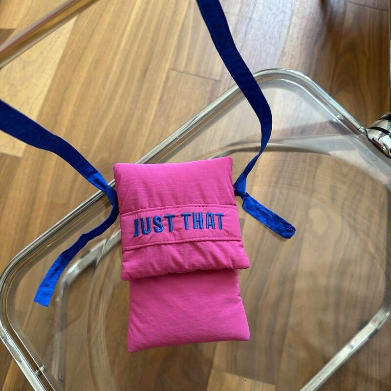 Soft and Cute Phone Korean Edition Student Versatile Shoulder Raspberry Powder Zero Wallet, Unique Design Cloth Bag, Small Bag
