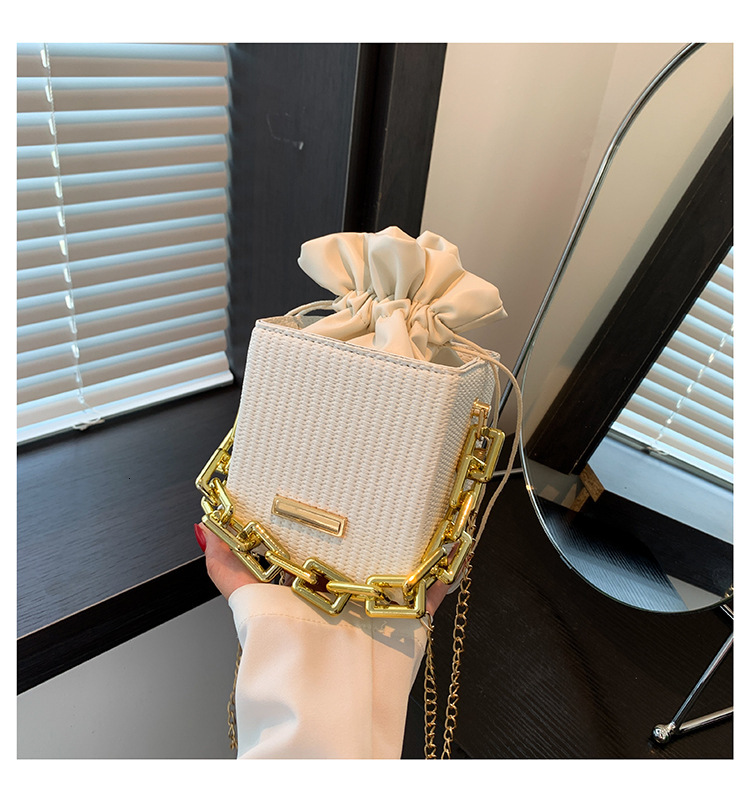 new style Summer New Fashion Chain Handbag Single Shoulder Crossbody Small Square Women's Bag Mixed Batch