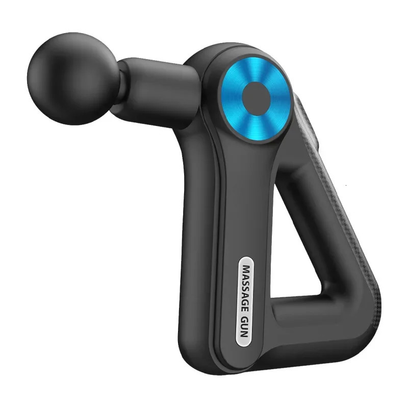 Vibration Fascia Gun Charging Button Style Muscle Relaxation Massage Fascia Vibrating Health Fitness Equipment Massage Gun 241220