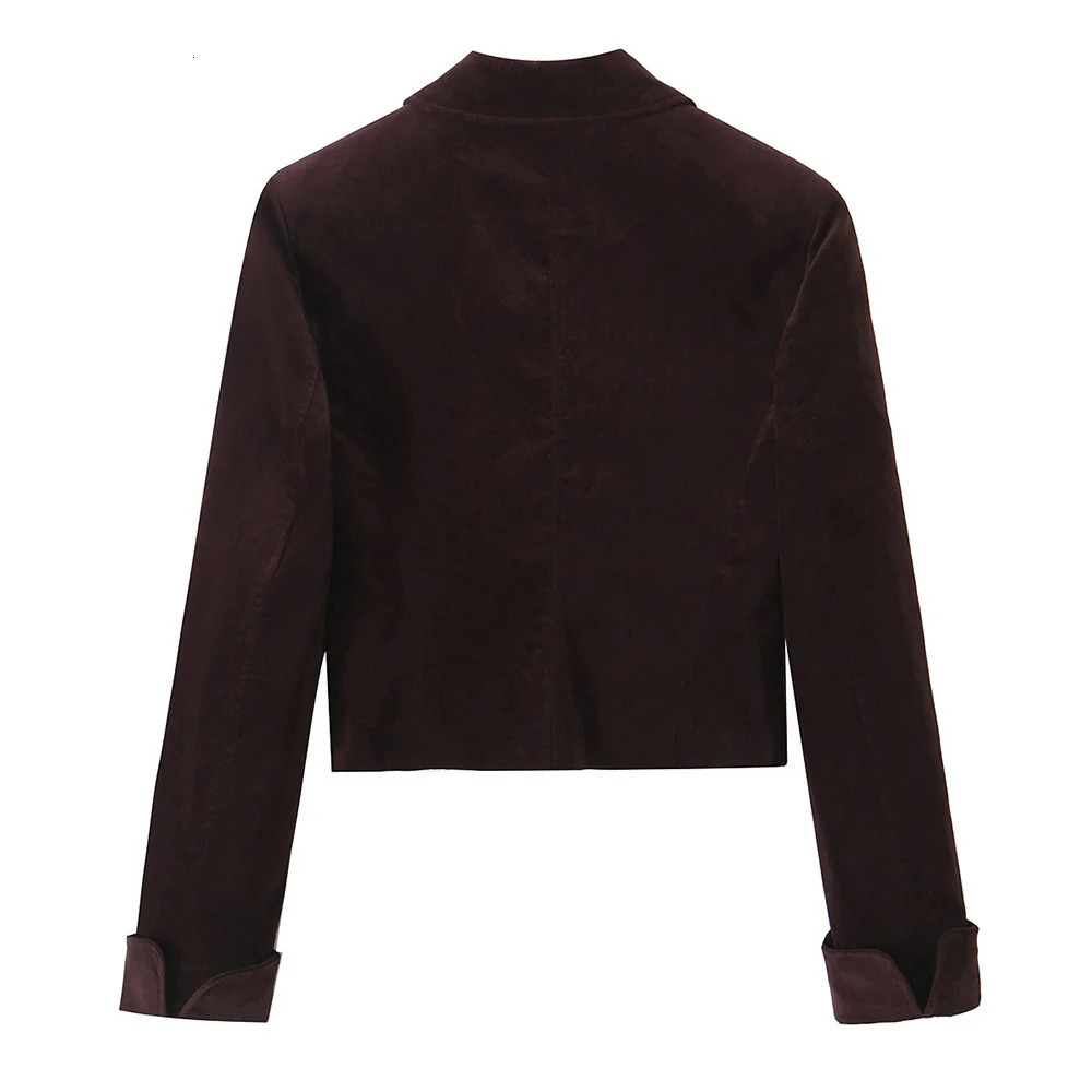 Autumn and winter fashionable womens clothing casual elegant sense velvet long sleeved suit jacket skirt set 241220
