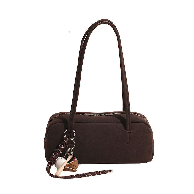 Advanced matte hand-held small square for women in 2024 autumn fashion, versatile single shoulder armpit bag