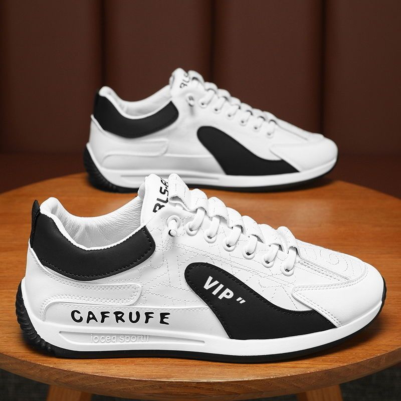 Men's shoes Forrest Gump shoes 2025 fall new style with a slip-on lazy shoes men's trend thick sole sports casual board shoes