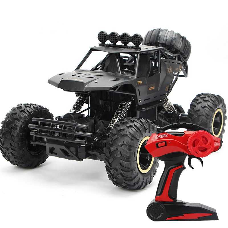 1 12 / 1 16 4WD RC Car With Led Lights 2.4G Radio Remote Control Buggy Off-Road Control Trucks Boys Toys for ChildrenXJ241221