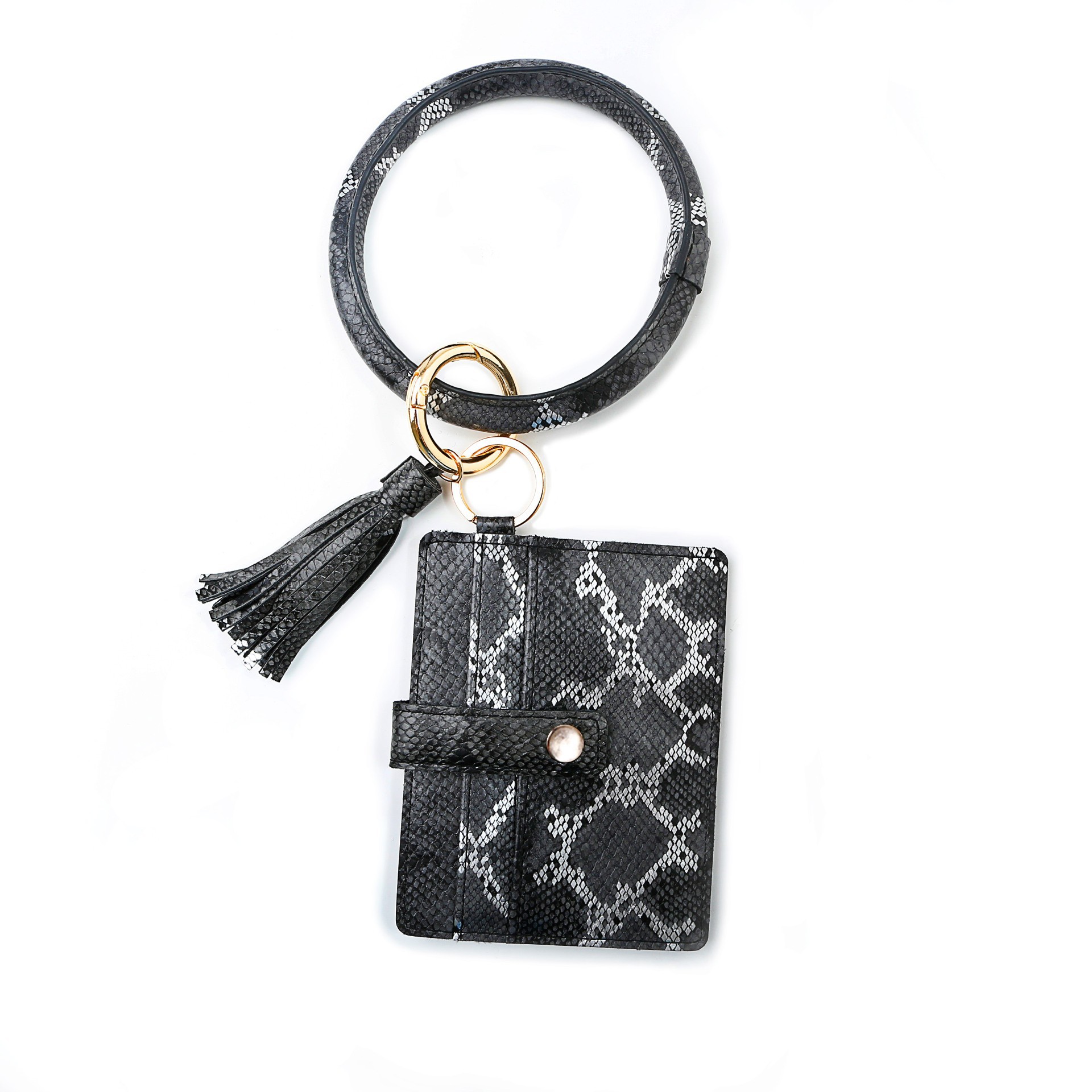 Free shipping 2025 designer Wallets Card bag keychain portable lightweight snake pattern keychain coin purse