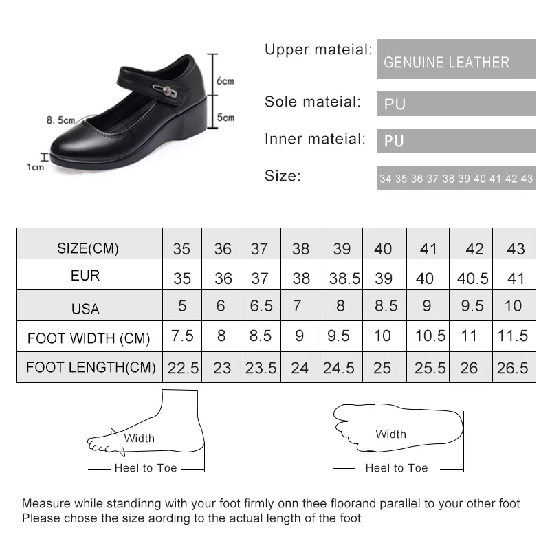 AIYUQI Women Spring Shoes Genuine Leather Large Size Casual Wedge Women Shoes Shallow Mouth Rhinestone Shoes Ladies
