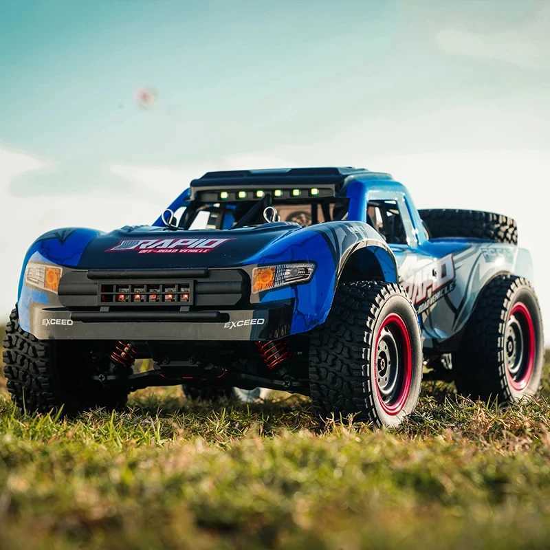 Q130 RC Car 1/14 70 KM/H 4WD Off-road Brushless Motor Remote Control High Speed Drift Pickup Truck Kids Toys Festival GiftsXJ241221