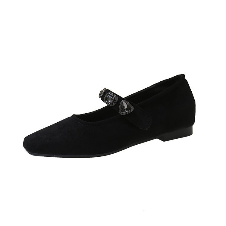 2025 Spring New Single Shoes Women's Fashion Square Head Leopard Pattern One Button Mary Jane Shoes Large Fashion Shoes