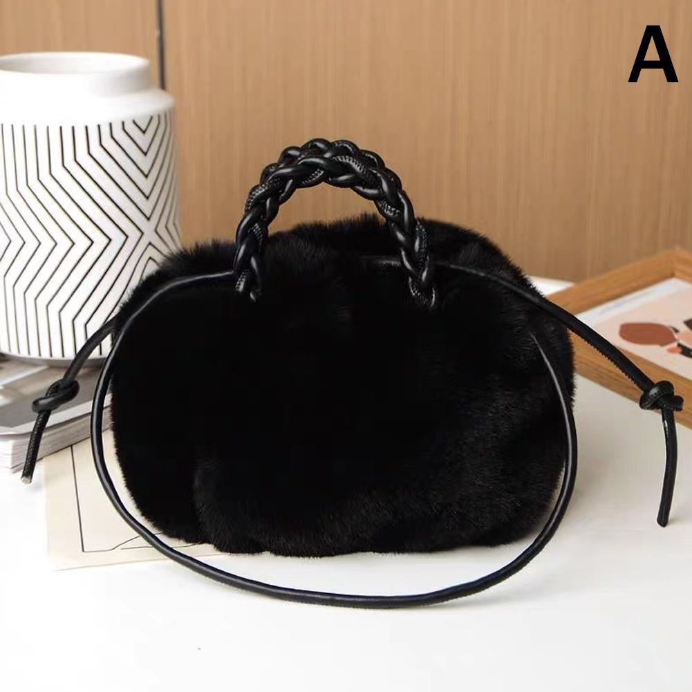 Cute Pumpkin Autumn Winter New Fashion Cloud Crossbody Bag niche design sweet girl trendy handbag bag