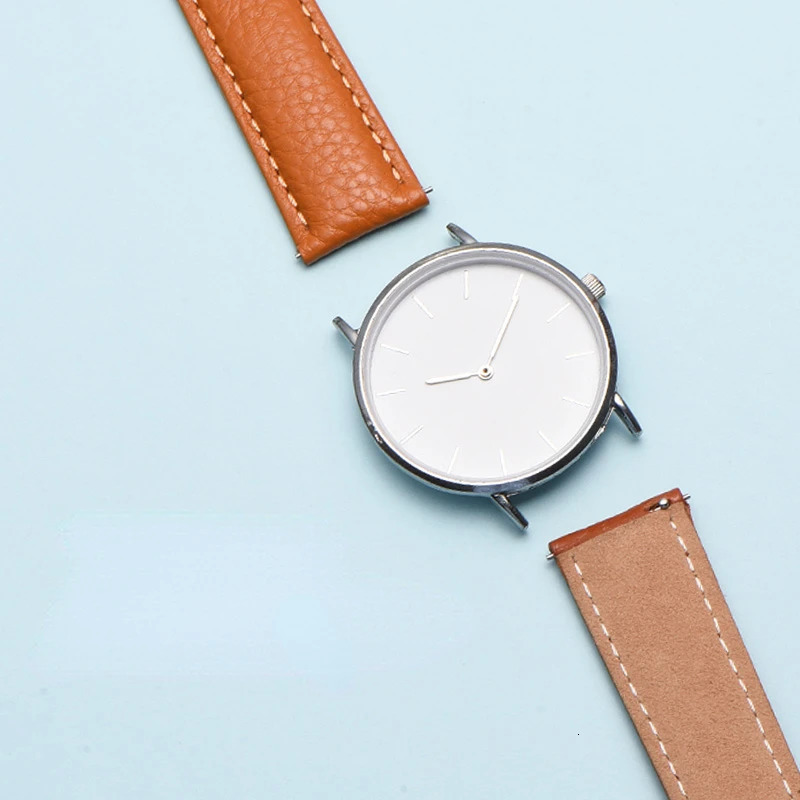 Genuine Leather Watch Band Women for Watch Strap Men Watchband Accessories 241220