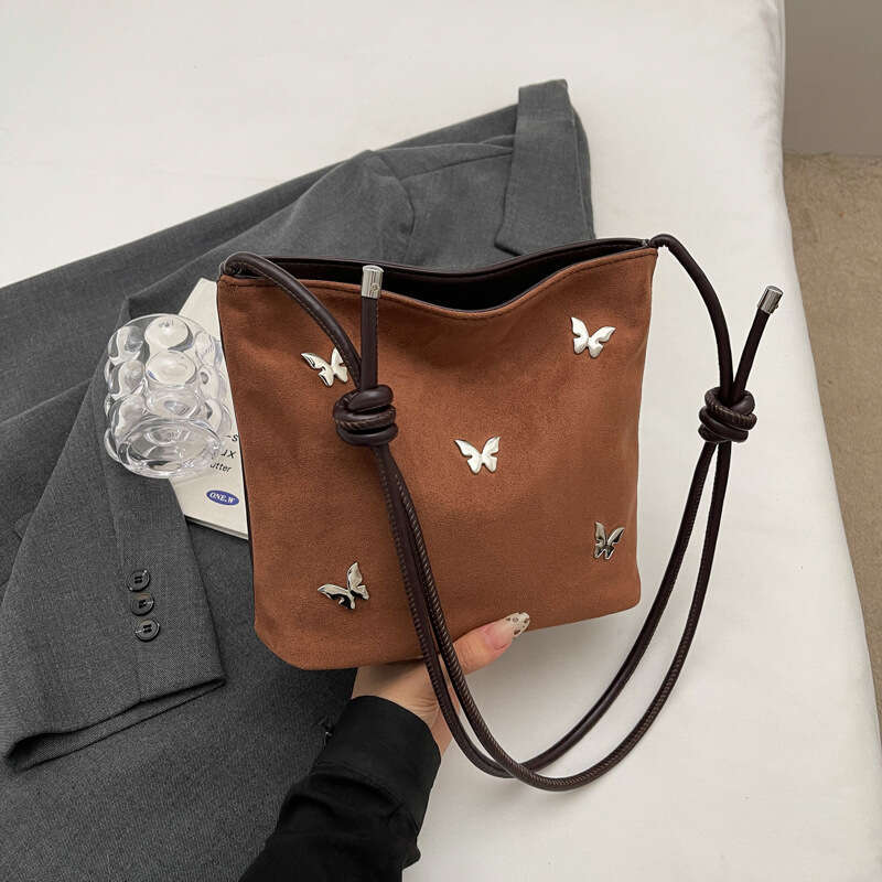 Korean Instagram Trendy Versatile Tote New Cute Girl Class Shoulder 2024 Commuting Women's Bag