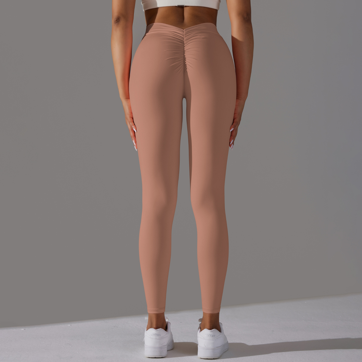Scrunch Butt Gym Leggings Sexy V Waist Push Up Leggings Women Fiteness Leggings Naked Feeling Yoga Pants Workout Tights Leggings