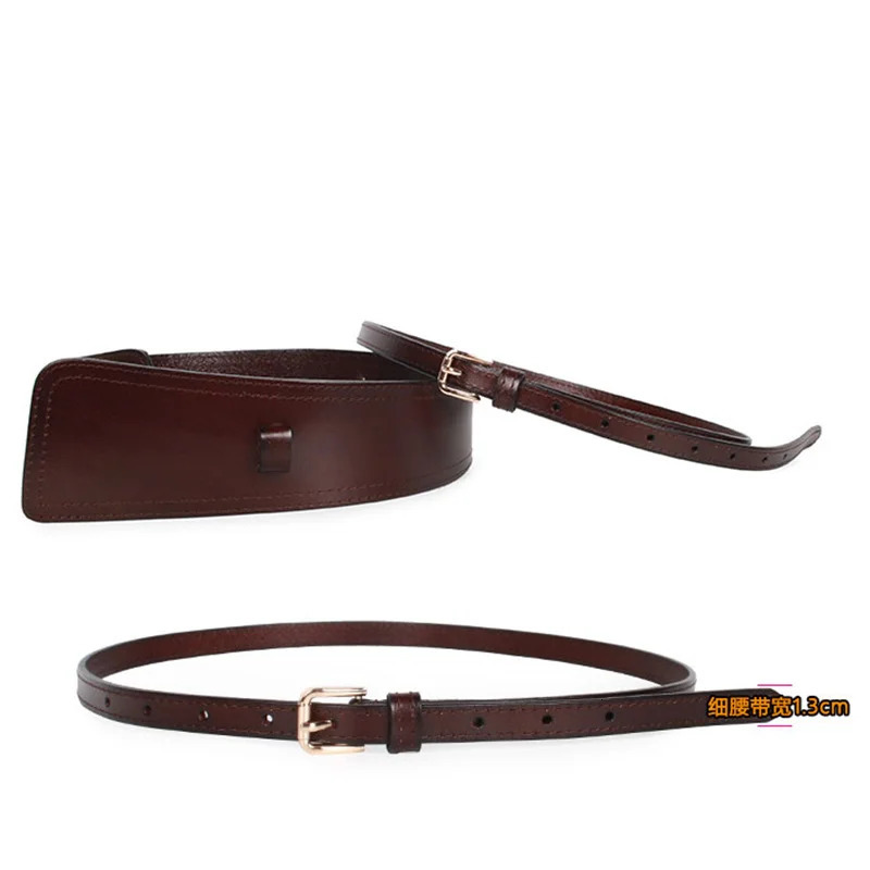 Womens High Quality Womens Decorative Full Match Belt Detachable Dual Use Belt Womens er Belt 241220