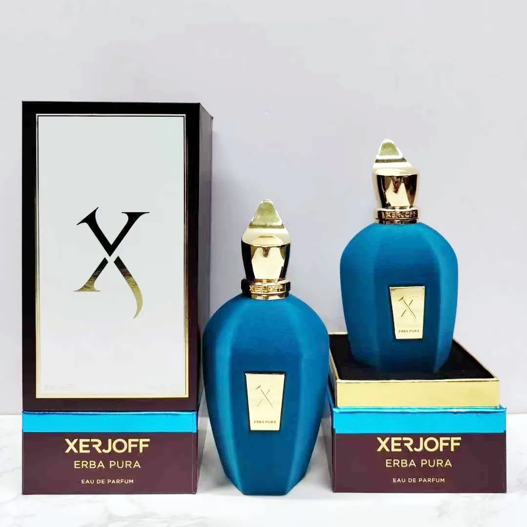 Male Xerjoff Perfume 100ml ERBA Gold Opera Erba Pura CORO SOPRANO Fragrance Eau De Parfum 3.4oz EDP Men Women Cologne spray good smell long