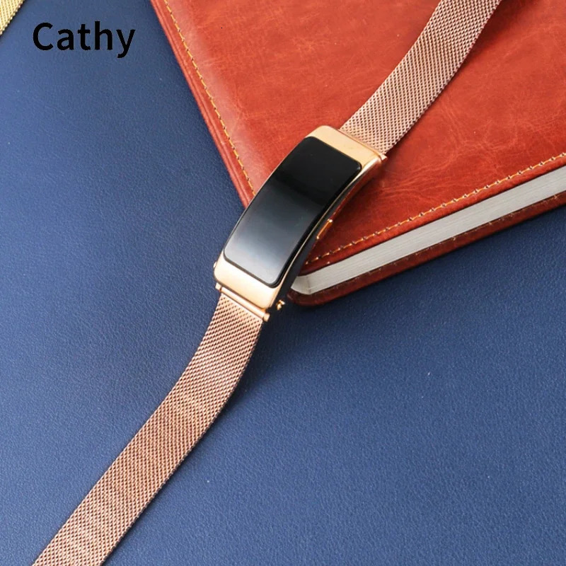 StainlESS Steel Watch Band for Waterproof Sweat-Proof Men Womens Rose Gold watchband 16 18mm Wrist Strap 241220