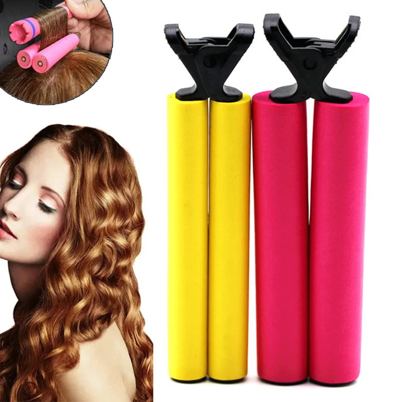 Hair Rollers Set Cold Perm Rods Curler Bars Hair Clip Curling Fluffy Wavy Perm Hair Clips Barber Styling Tools For Women Girl 241220