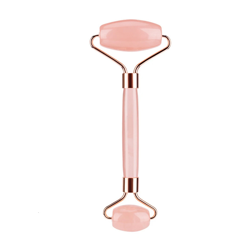 Roller Massager Rose Quartz Resin Slimming Lift Beauty Care Massage Tool DirectWholesale Skincare 241213