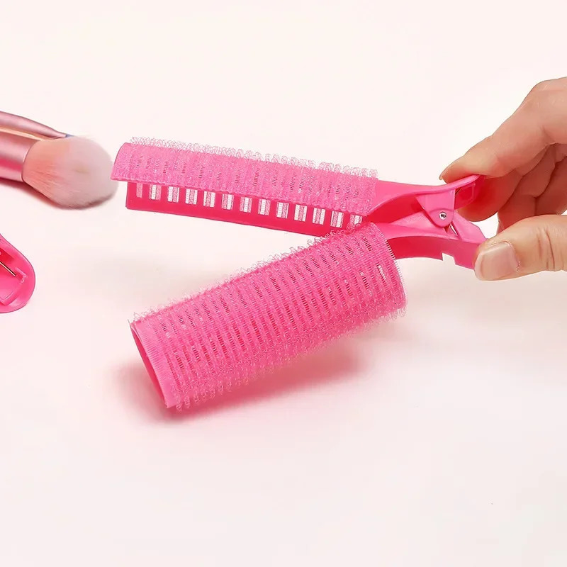10Pcs Hair Rollers Clip Volumizing Root Fluffy Bangs Styling Self-adhesive Curling Hairpins 241220