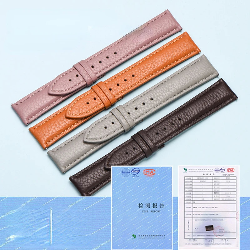 Genuine Leather Watch Band Women for Watch Strap Men Watchband Accessories 241220