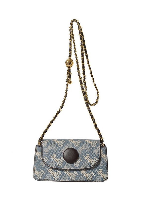 2025 Designer Free shipping new 3 Single Shoulder Bag for Women Handheld printed wide shoulder chain diagonal cross bag