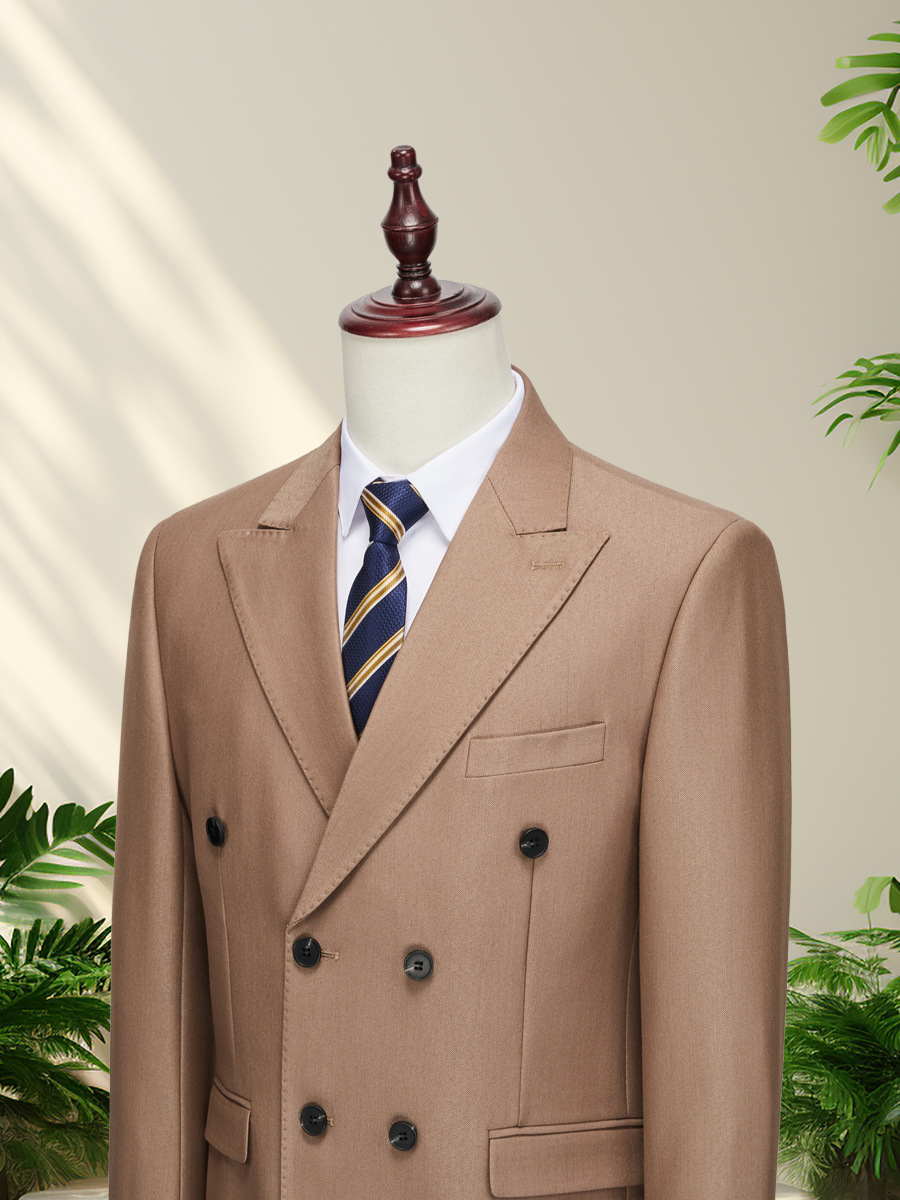 D1222Suit groom wedding dress handsome business casual men's Korean style
