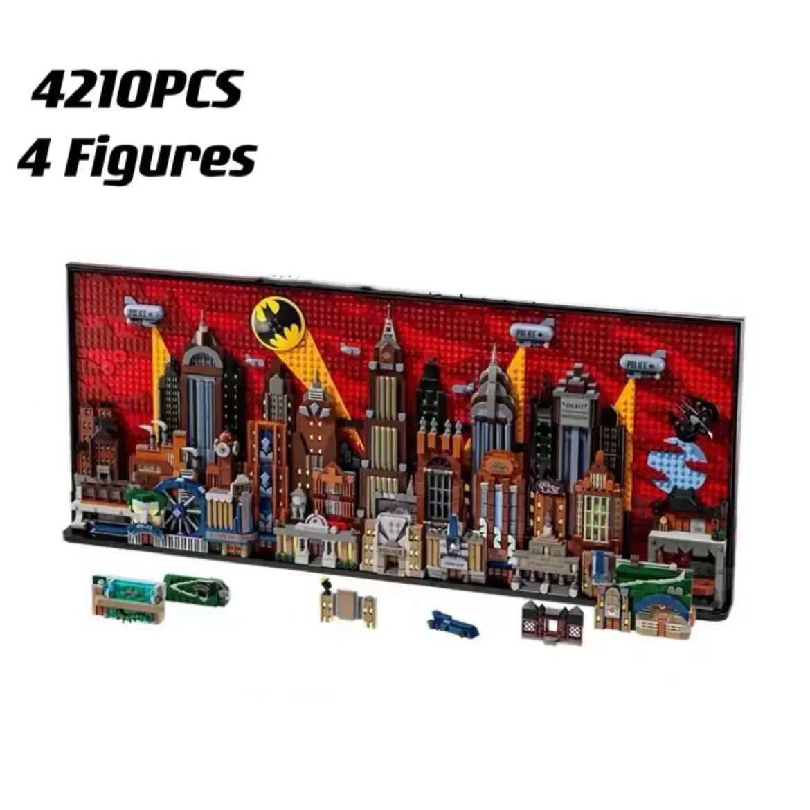 Blocks IN STOCK 4210PCS The Animated Series Building Block Model Compatible 76271 Assembly Brick Toys For Boy Gift S2412211