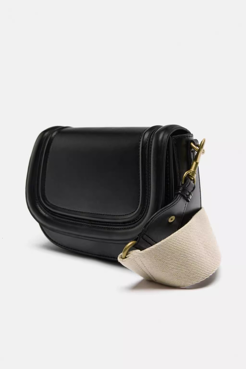Bag Spanish Women's 2024 New Saddle Magnetic Buckle Flip Cover Decorative Crossbody Bag