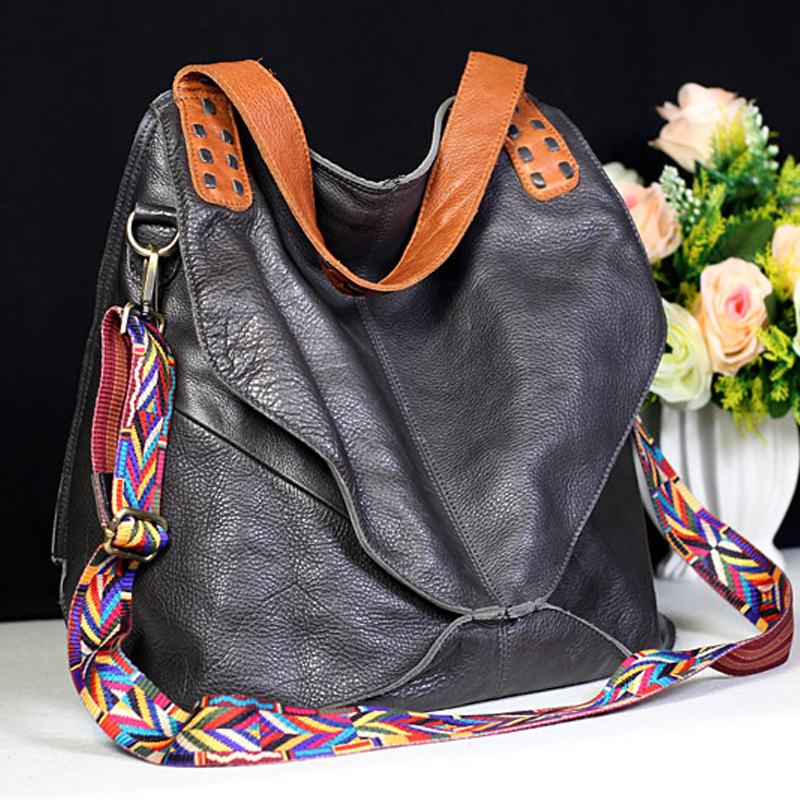 Arliwwi New Fashion 100% Genuine Leather Handbags Large Capacity Hot Design Women Bags Multifunction Shoulder Bag Gs02