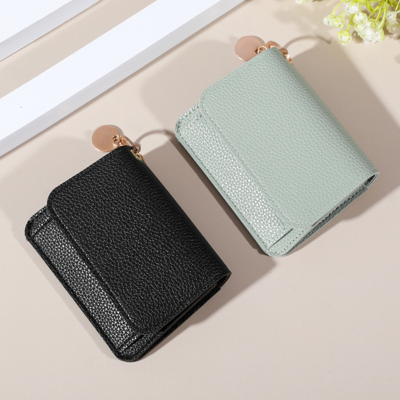 Minimalist Wallet - Water-Resistant, Lightweight, Multi-Card Credit Card Holder With Snap Closure, Perfect For Daily Commute