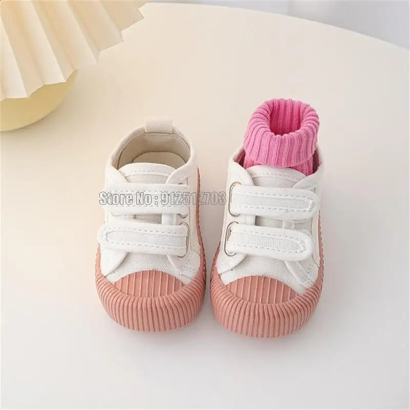 Children Canvas Toddler Infant Boy Sneaker Girl Candy Color Casual Baby Kid Breathable Leisure Soft Shoes 241223