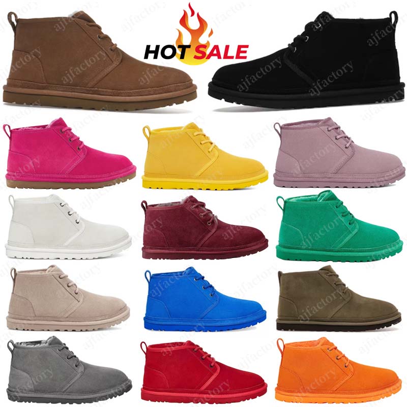 2026 Australia Neumel Classic Snow Winter Boots Men Suede Boot Ankle Knee Mens Australian Newm Series Booties Women Fur Furry