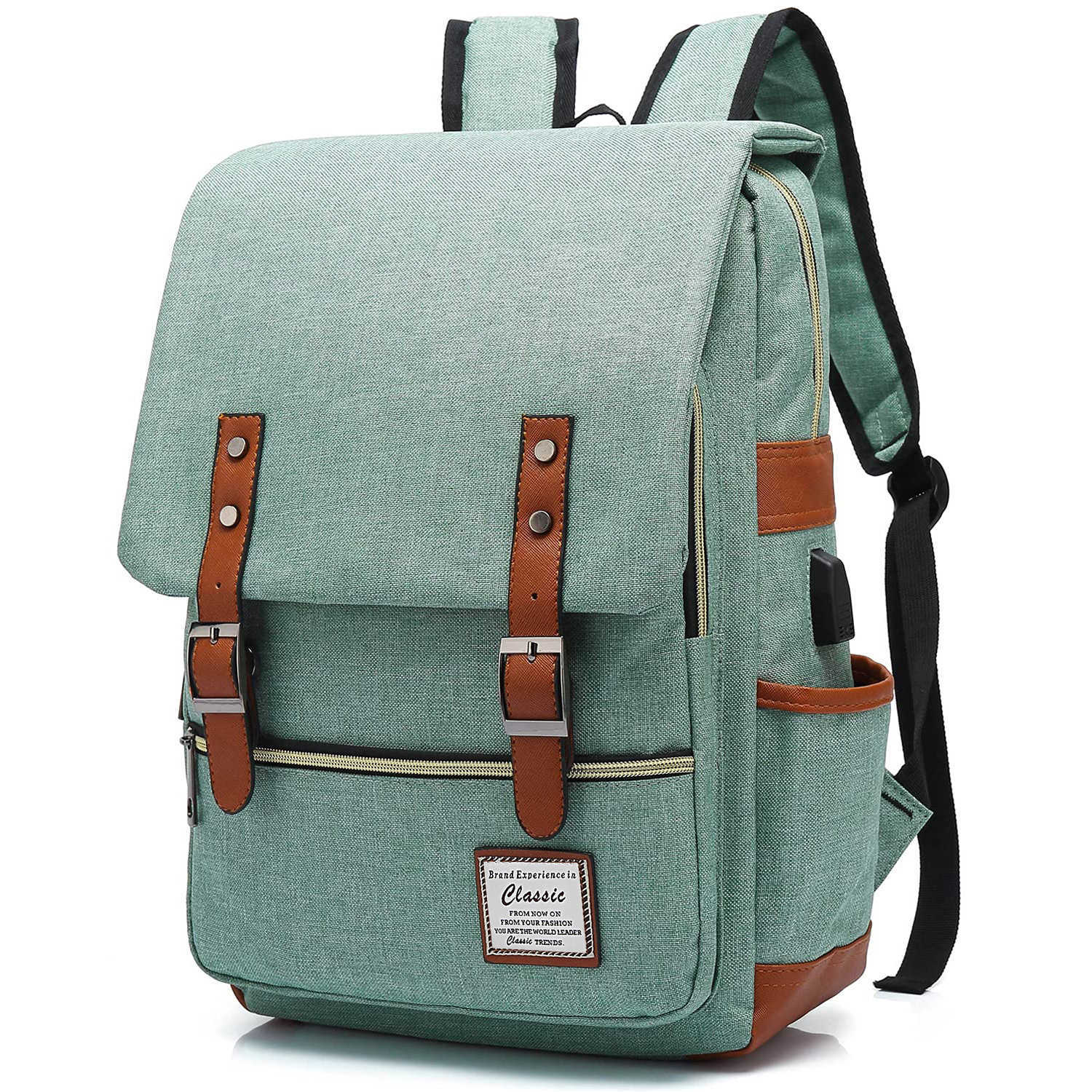 Computer Backpack with Personalized Mens and Womens Outdoor Canvas Large Travel Bag Fashionable Usb Bookbag 241223