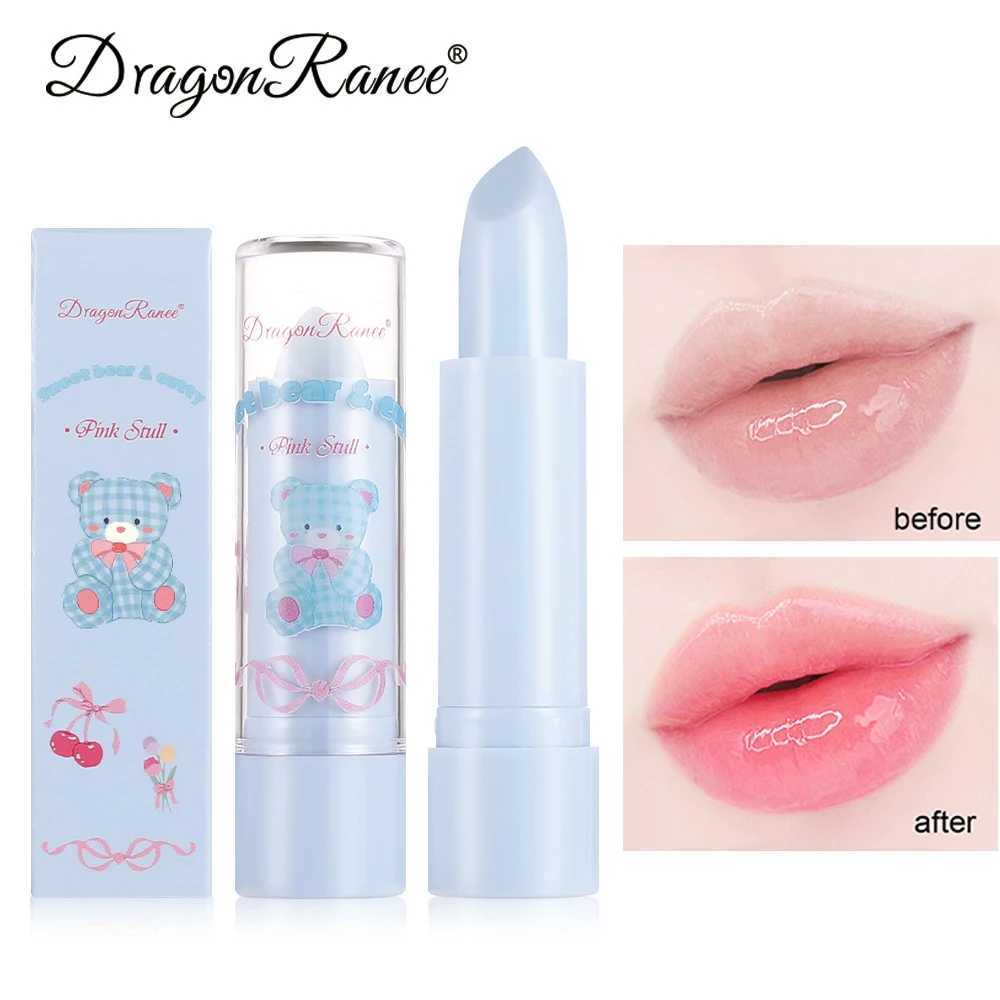 Cute cartoon blue color changing lipstick moisturizing cream jelly lipstick natural temperature color changing lipstickW241223