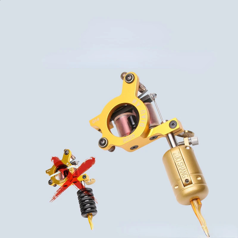 Tattoo Machine Press Needle Handle Self-Locking Needle Adjustable Position Grip Zinc alloy Material Tatto Accessorie Gun Supply 241223