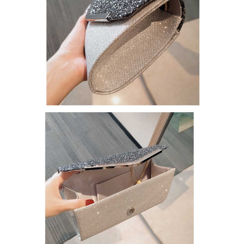 Clutch Bag Fashion Temperament Handbag Womens New Celebrity Banquet Bag Chain Single Shoulder Bag Dinner Bag Dress Bag Handbag 240920