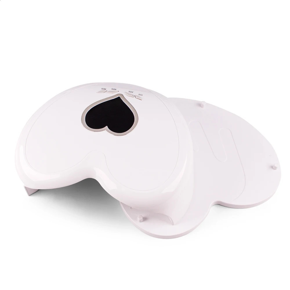 96W Nail Lamp UV LED Nail Dryer Red Light Heart Shape for Curing Polish Gel High Power 96w Nails Art Manicure Electric Lamps 241223