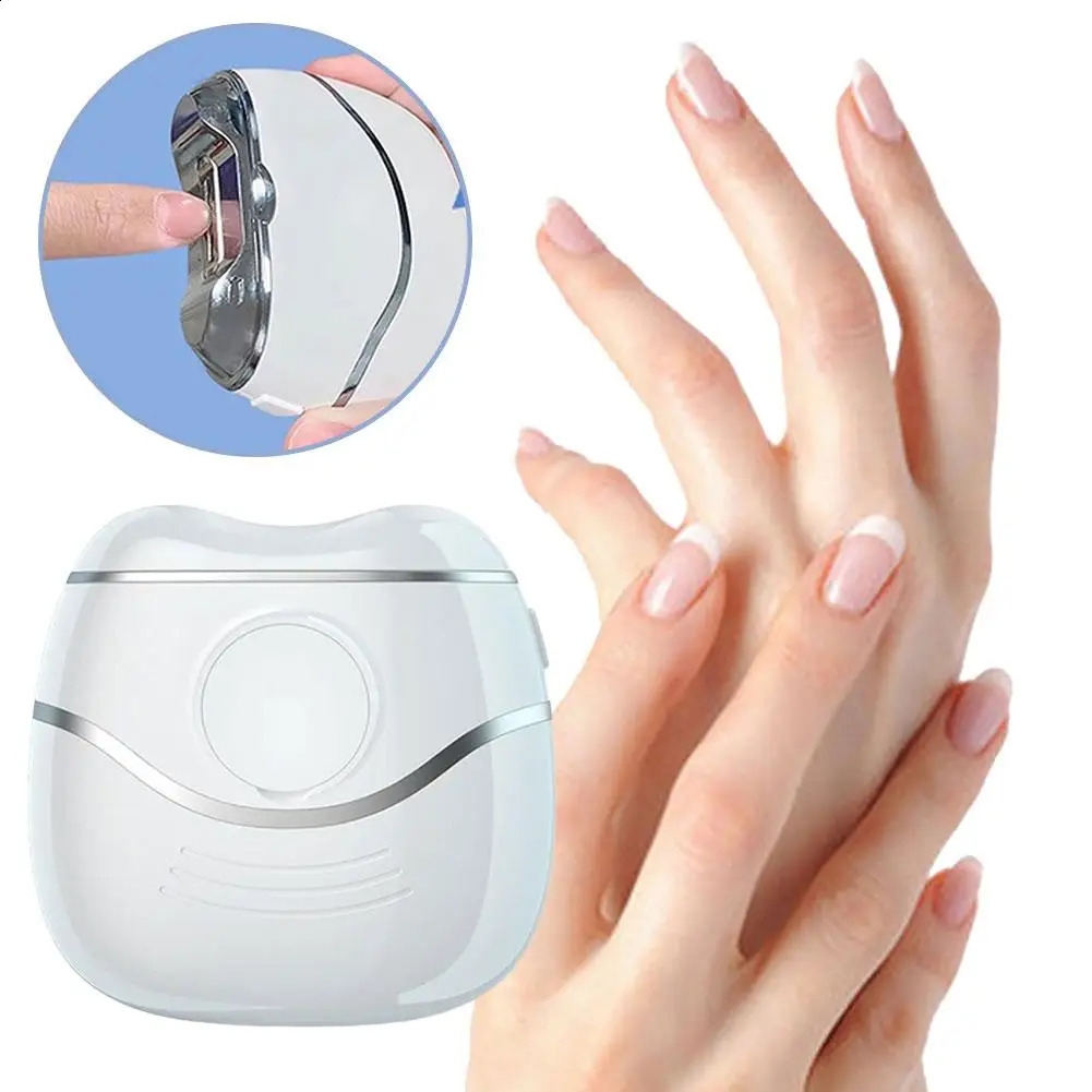 Electric Nail Clippers Automatic Hands And Feet Dual USB Baby Manicure Portable Care Tools Elderly Pliers Baby Children Min Z5G0 241223