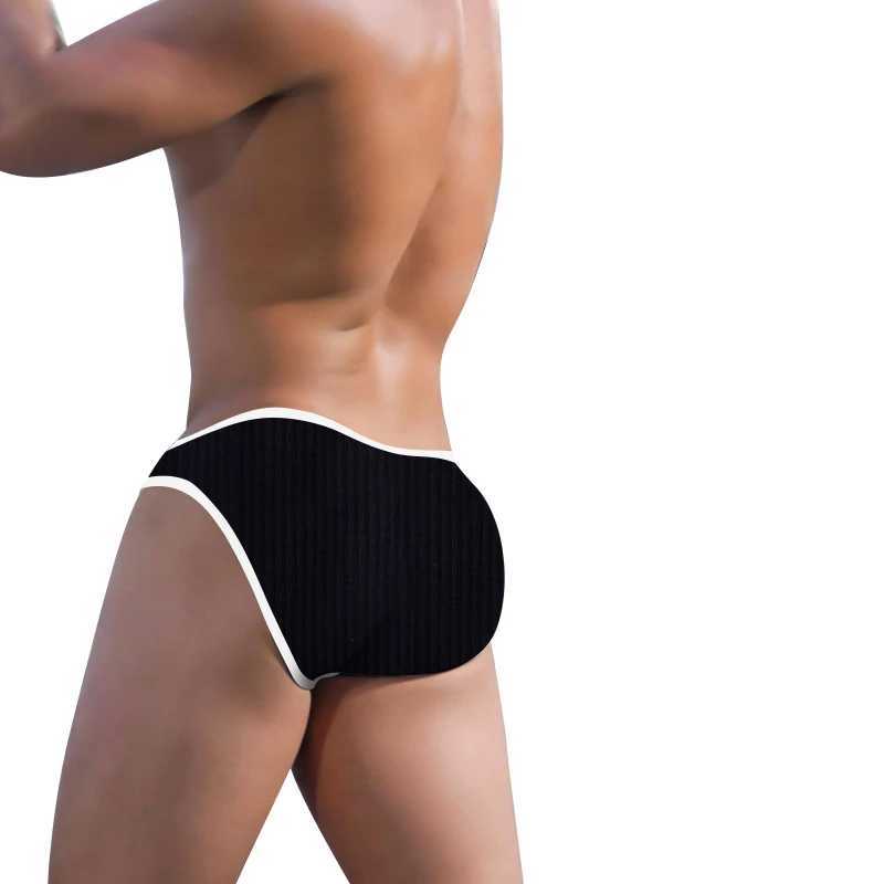 Mens bikini fabric fashionable pure cotton pattern fabric comfortable and breathable multi-color optional youth underwear W241223