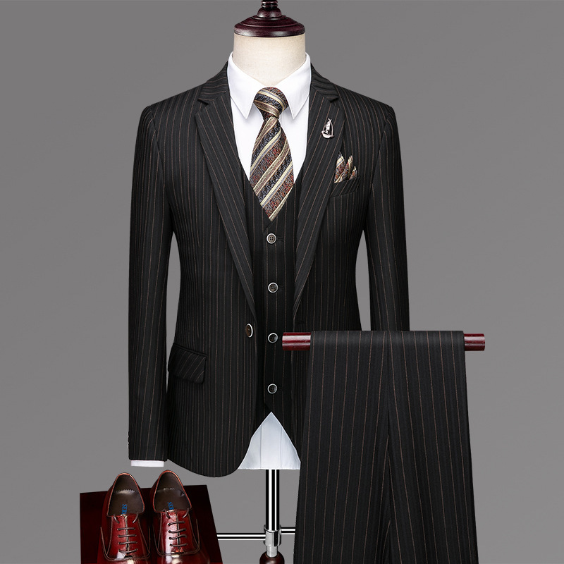 K843 Men's Slim Fit Casual Suit Jacket - Trendy High-End Design for Spring & Autumn