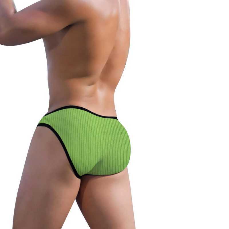 Mens bikini fabric fashionable pure cotton pattern fabric comfortable and breathable multi-color optional youth underwear W241223