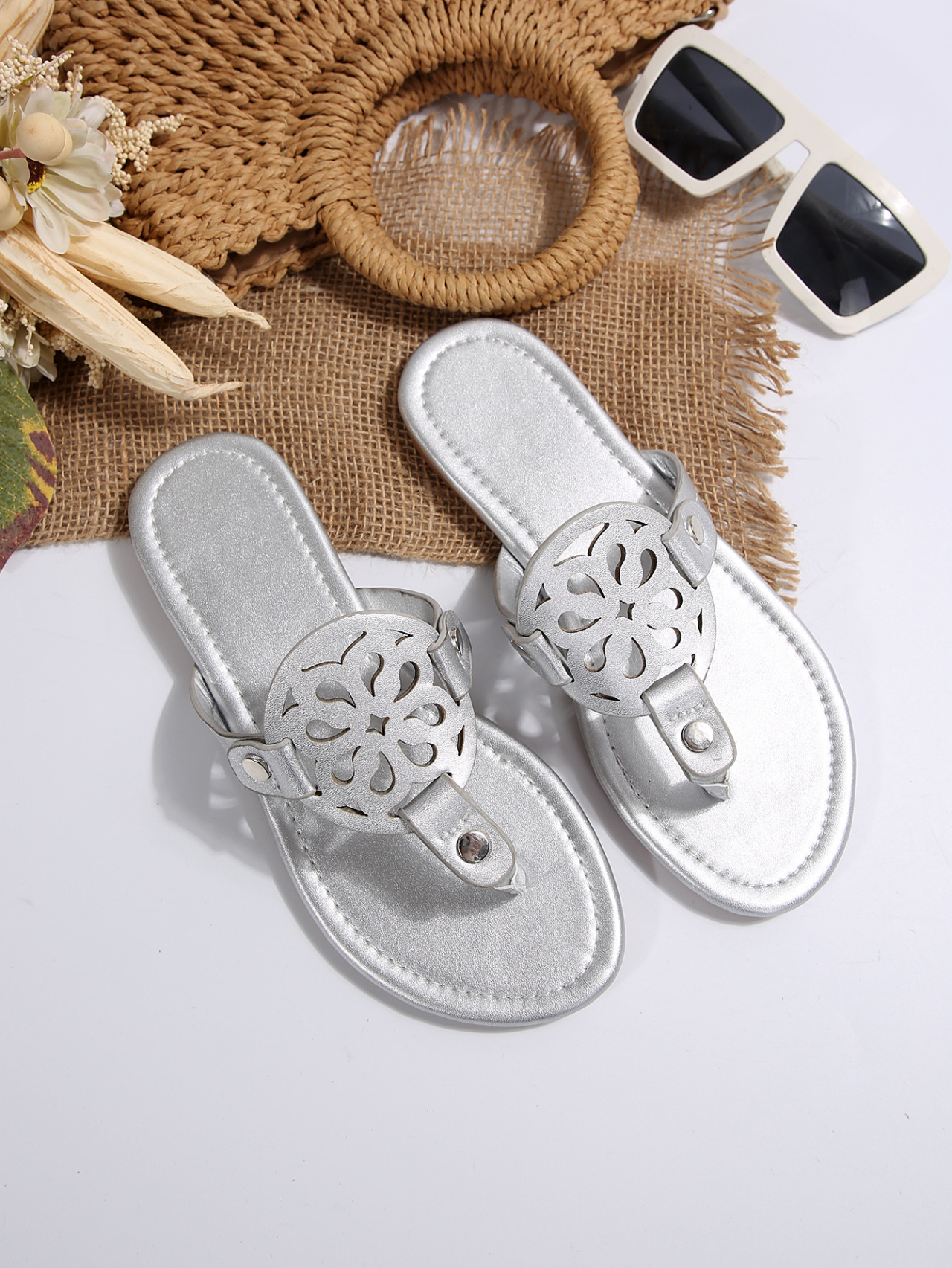 Flip Flop flat slipper Women Slippers Quick Dry new style slipper women Free Shipping Flower Style Self Brand Summer Shoes
