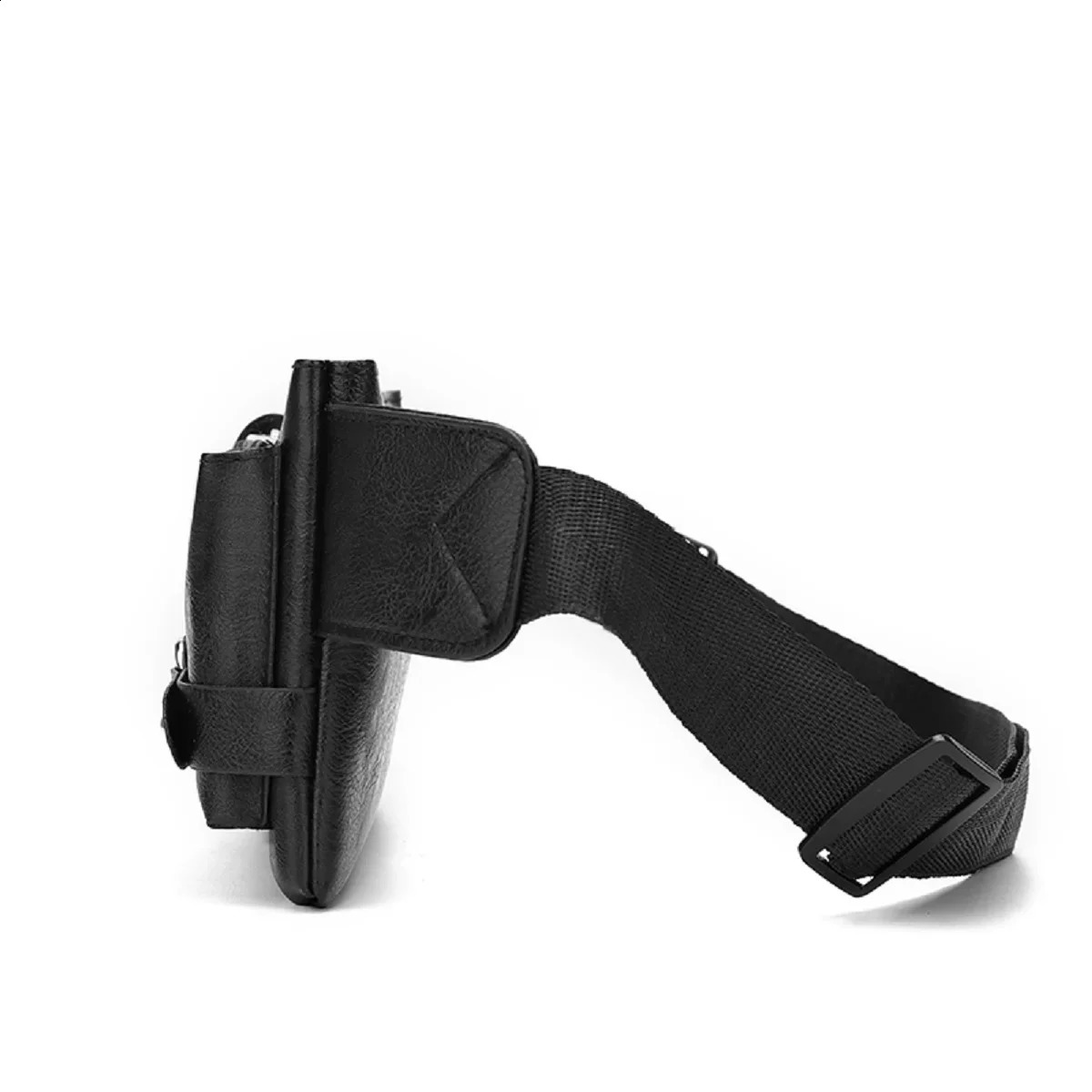 Leather waterproof material made of sports and fitness fanny packs invisible belt anti-theft cell phone fanny packs 241223