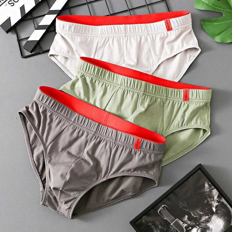 Mens pure cotton underwear high-quality and comfortable underwear breathable shorts underwear underwear W241223