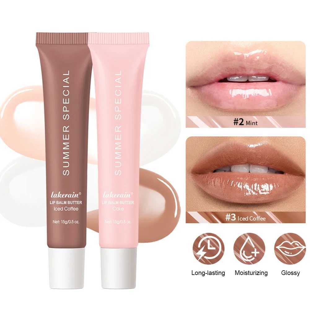 Crystal lipstick moisturizing lipstick oil jelly lipstick liquid lipstick brown sugar cherry pink lipstickW241223