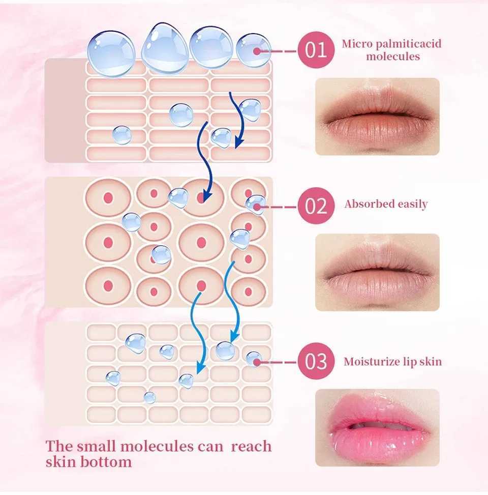Natural pink serum lipstick pink dark lipstick gel whitening cream repair thread whitening lipstickW241223